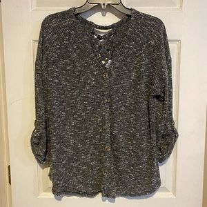 Lightweight sweater XLarge women’s grey